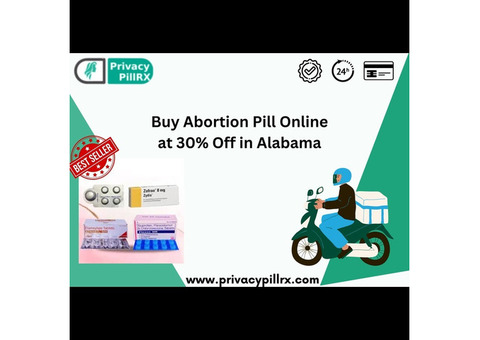 Buy Abortion Pill Online at 30% Off in Alabama