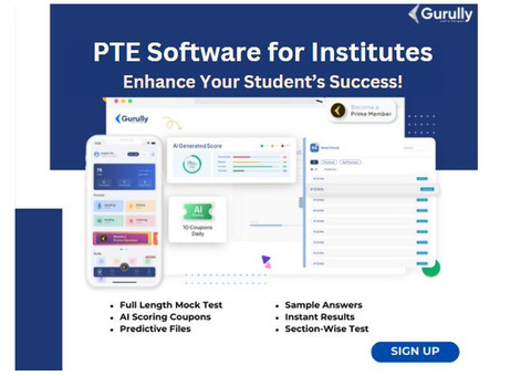 PTE Software for Institutes – Enhance Your Student’s Success!