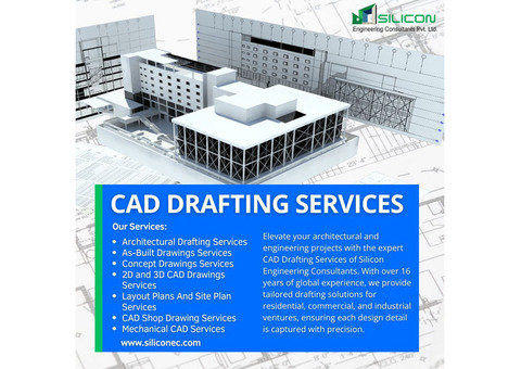 CAD Drafting Services available in New York from Siliconec.