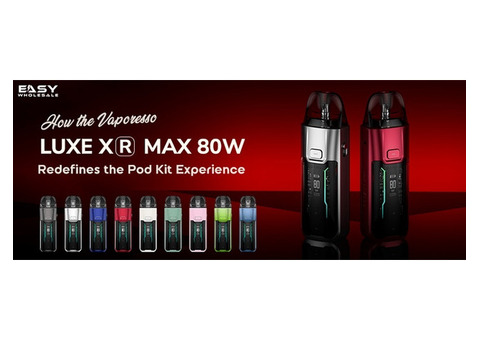 How the Vaporesso LUXE XR Max 80W Redefines the Pod Kit Experience