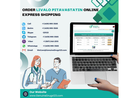 Order Livalo Pitavastatin Online - Express Shipping