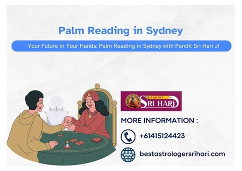 Palm Reading in Sydney with Pandit Sri Hari Ji