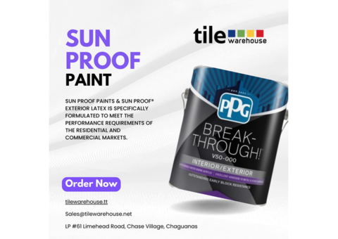 Sun Proof Paint: Durable Exterior Protection for All Surfaces