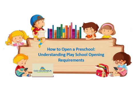 Play School Opening Requirements – GD Goenka Toddler House