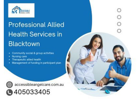 Professional Allied Health Services in Blacktown