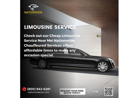 Cheap Limousine Service Near Me