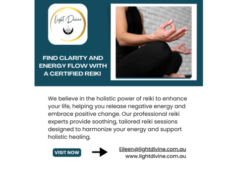 Find Clarity and Energy Flow with a Certified Reiki