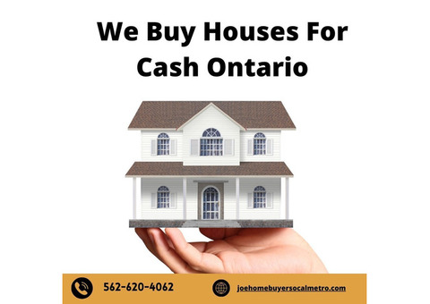 We Buy Houses for Cash in Ontario, CA