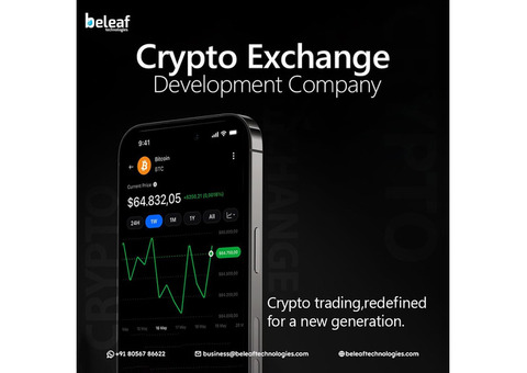 Best Crypto Exchange Software Development - Beleaf Technologies