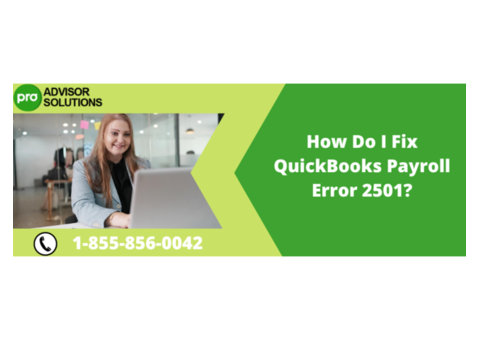 Troubleshooting QuickBooks Payroll Error 2501 for Seamless Payroll