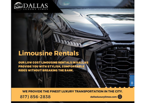 Low Cost Limousine Rentals Dallas