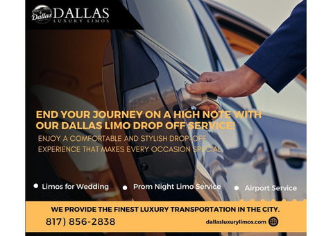 Dallas Limo Drop Off Service