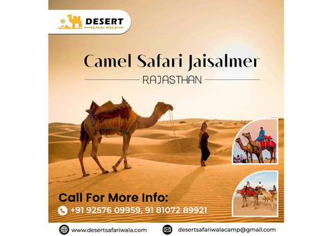 Best Camel Safari tours in Sam Sand Dunes, Jaisalmer