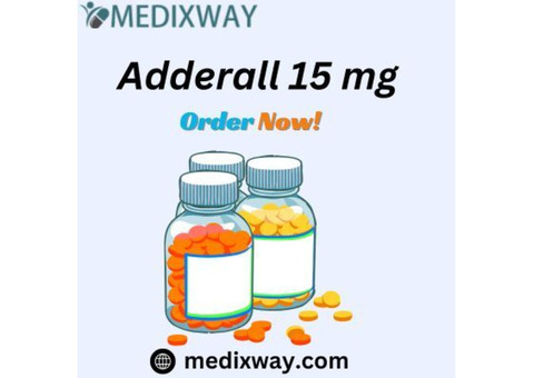 Buy Adderall 15 mg at Best Price