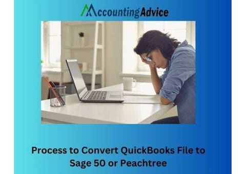 Convert QuickBooks File to Sage 50 and Peachtree