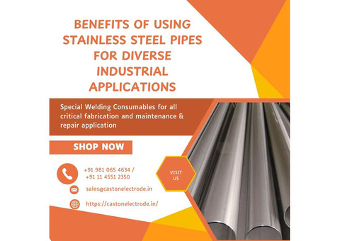 Using Stainless Steel Pipes for Diverse Industrial Applications