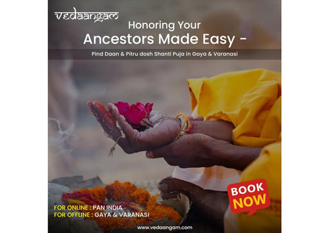 Pind Daan Puja Services in Varanasi  - Book Pandit form Vedaangam