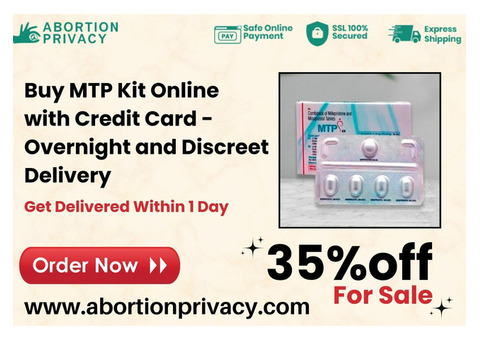 Buy MTP Kit Online with Credit Card - Overnight and Discreet Delivery