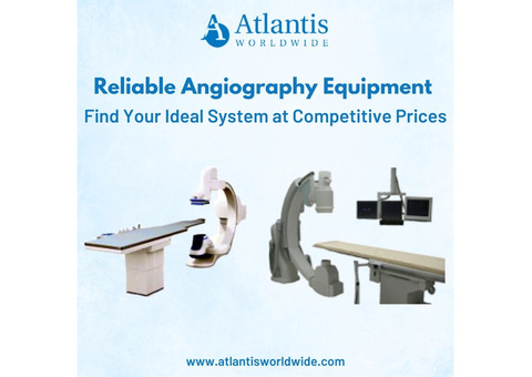 Reliable Angiography Equipment Find Your Ideal System