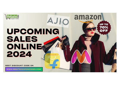 Upcoming Sales Online 2024: Amazon, Flipkart, Myntra, Ajio