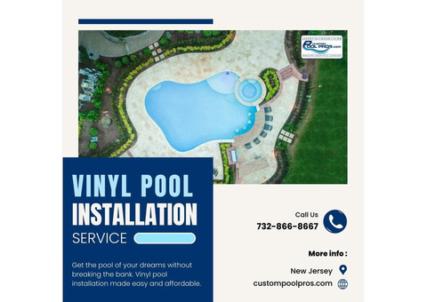 Vinyl Pool Installation in NJ