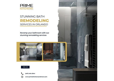 Experience Top-Quality Bathroom Remodeling Services in Orlando, FL