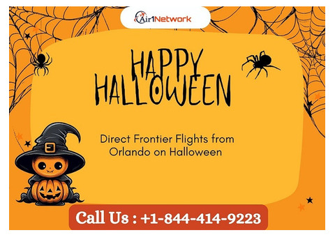 +1 (844) 414-9223 Best Direct Frontier Flights from Orlando