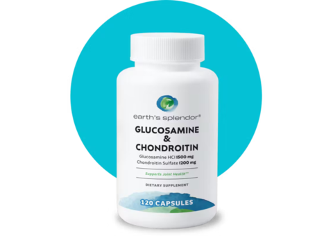 Earth's Splendor: Glucosamine & Chondroitin for Joint Health