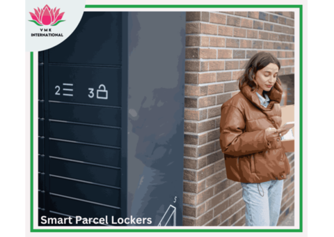 Smart parcel lockers sustainable and safe pick-up points