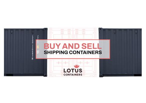 Buy shipping containers in USA | LOTUS Containers