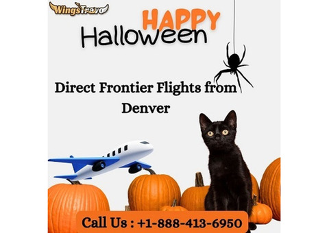 +1-888-413-6950 Halloween Getaways: Direct Frontier Flights