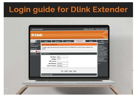 Login Guide For D-Link Extender