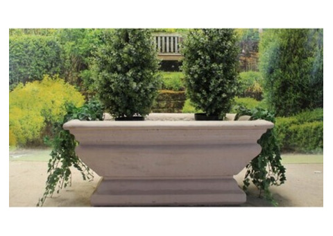 Make a Bold Statement with Large Trough Planters