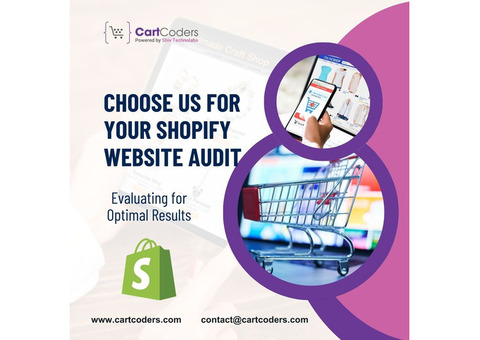 Top-rated Shopify Website Audit Services by CartCoders