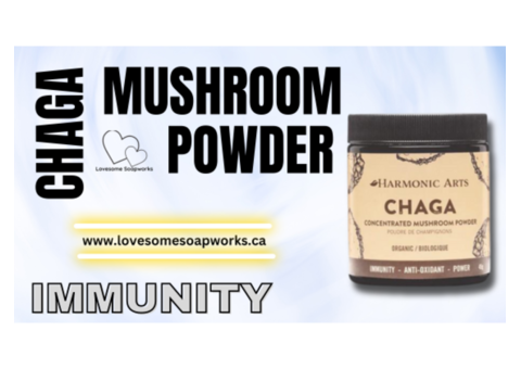 Organic Chaga Mushroom Powder