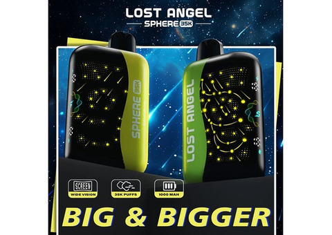 Discover the Lost Angel SPHERE 35K Disposable Device Vape