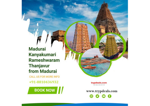 Kanyakumari Rameswaram and Madurai Tour Package 8 Days Itinerary