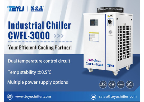 Closed Circuit Water Chiller for 3KW Fiber Laser