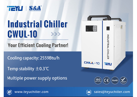 Air-cooled Water Chiller for 10W-15W UV Laser Marking Machine