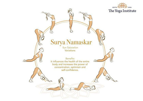 Experience the Benefits of Surya Namaskar at The Yoga Institute