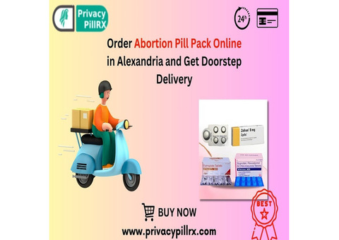 Order Abortion Pill Pack Online in Alexandria