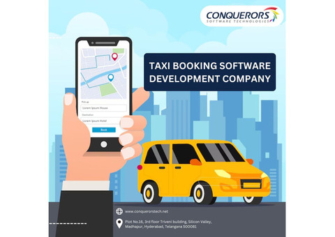 Taxi Booking Software Development Company | Conquerors Tech