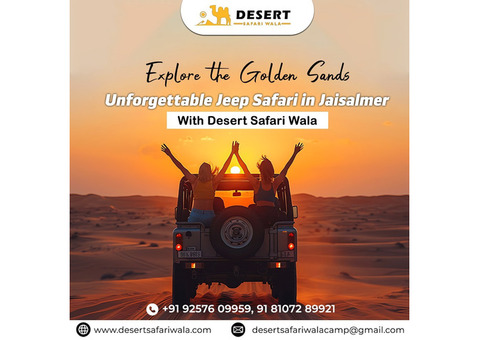 Best Jeep Safari in Jaisalmer | Desert Jeep Safari in Jaisalmer