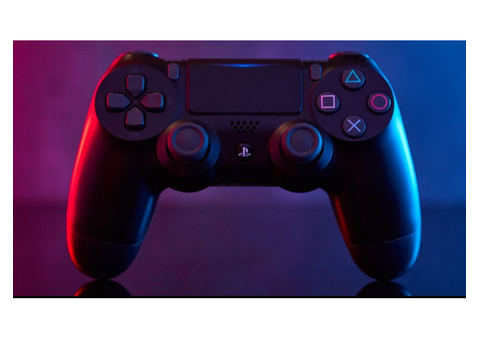 We repair PlayStation 4 {PS4} gamepads