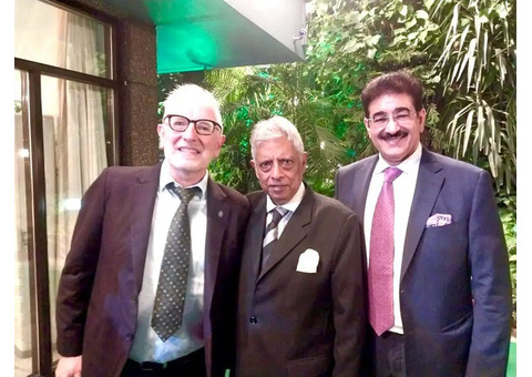 Sandeep Marwah Joins Ambassador Kevin Kelly for Launch of Ireland