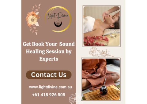 Get Book Your  Sound Healing Session by Experts