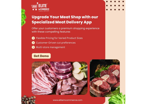 Efficient Meat Delivery App Development Services for Your Business