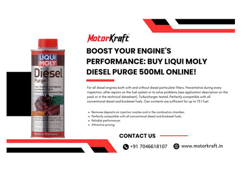 Boost Your Engine's: Buy Liqui Moly Diesel Purge 500ML Online!