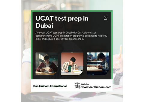 Ace Your UCAT Test Prep in UAE