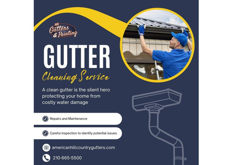 Top-Notch Gutter Cleaning Service in San Antonio